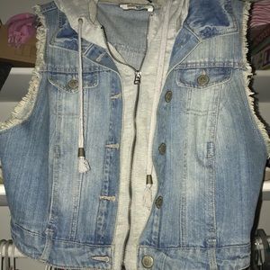 Women’s Jean Jacket Vest